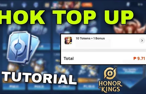 Bagaimana Cara Mendapatkan Token Honor of Kings Gratis di BitTopup?